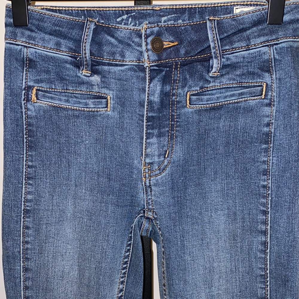 We The Free Dream Lover Flare Bellbottom Jeans Size 24 - Picture 3 of 16